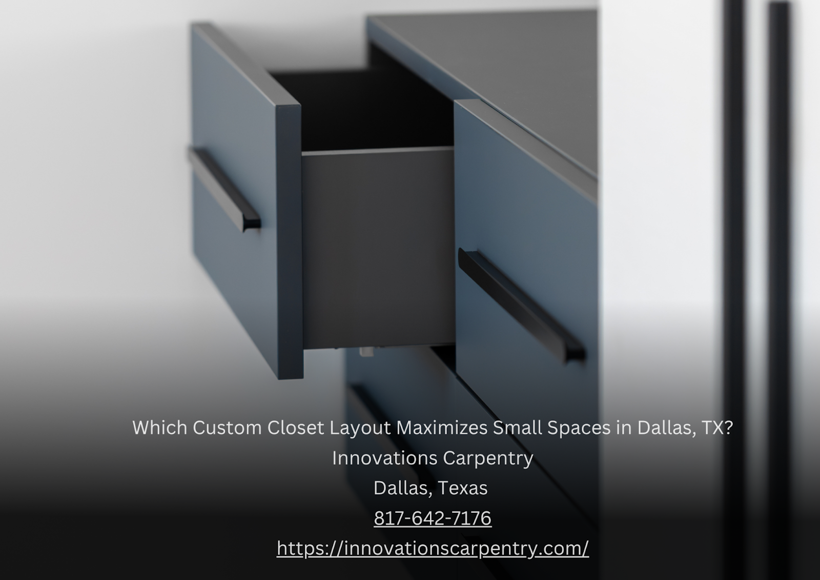Innovations Carpentry | Custom Closets Dallas TX | Small Space Closet ...